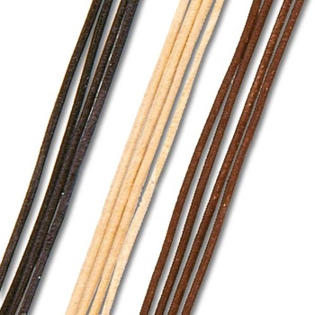Ziegenlederriemen rund